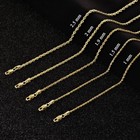14k Yellow Gold Solid Diamond Cut Rope Chain Necklace 16 -30  1 5mm To 12mm