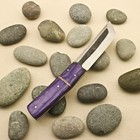 Hand Made Railroad Spike Knives Carbon Blade Full Tang Tanto Skinning Knife