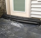Quick Dam Qd65-4 Water Activated 5ft Flood Barrier  4 Pack  Black New Sealed