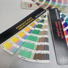 Pair Of Pantone Formula Guide Solid Coated   Uncoated Set - 2006