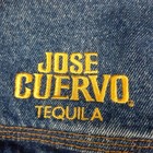 Vintage Denim Jacket Jose Cuervo Tequila Xl Sunbelt Embroidered Cotton Trucker