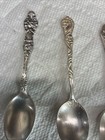 Lot Of Vintage 1847 Rogers Bros  Is Silver Plate Baby Spoon  4 Multi Brands