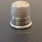 Set Of  2 Vintage Simons Sterling Silver No  13 Thimble