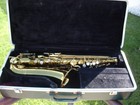 Vintage Elkhart 20a  built By Buescher  Alto Saxophone W  Bundy Green Case