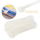 8  Inch 1000 Pcs Pack Network Cable Cord Wire Tie Strap Zip Nylon White Us Store
