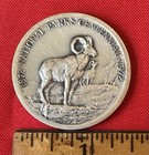 1972 Rocky Mountain  National Parks Centennial   999 Pure Silver Medal  34gr 