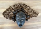 Mwana Pwo Mask - Chokwe Africa Tribal Primitive Ceremonial Art Wood Fiber