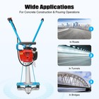 4-stroke 900w Concrete Vibrator Gas Power Screed Cement Gasoline Engine