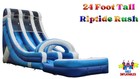 42ft Inflatable Double Water Slide W  Removable Pool Blower Commercial Grade
