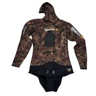 Mares Instinct Camo Brown 35 Wetsuit Men Size 4 Spearfishing Freediving 2pc Set