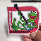  aftermarket  Walt Disney Kermit The Frog Annual Passholder Magnet  aftermarket 