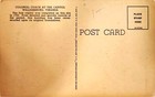 Colonial Coach In Front Of Capitol Williamsburg Virginia Vintage Linen Post Card