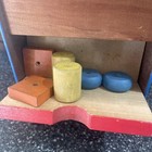 Vintage My Mail Box Wooden Sorting Toy Sandberg Play Tools Complete