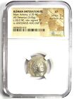 Marc Antony Ar Denarius Portrait Silver Coin 33 Bc - Certified Ngc Xf  ef 