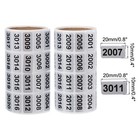 2000pcs 2001 To 3000  3001 To 4000 Consecutive Number Stickers  Inventory Label