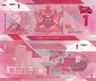 Trinidad 5 Pcs Set  1 To 50 Dollars  series 2020  - Polymer new Series Unc