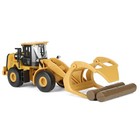 Diecast Masters 1 64 Caterpillar Cat 950m Wheel Loader W  Log Fork Bucket 84681c