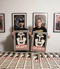 Andre The Giant Isaac Pelayo Obey Shepard Fairey Gigante Le 300 Signed By Both