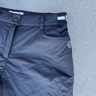 Louis Castel Womens Quilted Golf Pants Black Insulated Straight Leg 3lpt141 64