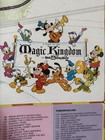 Vintage Walt Disney World Map Guide To The Magic Kingdom Large 1970s 31 5 x39 