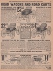 Runabout Buggies  1908 No 117 Sears Roebuck Vintage Advertisement Catalog Page