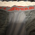 Under Armour Heatgear Men s Gray red Compression Leggings Xl