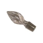 Vintage Crystal Decanter Stopper Replacement Teardrop Flame Faceted Cut 5 5 