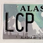 Alaska License Plate     free         Lcp 874   Artistic Design Graphic Nice Ak Tag 
