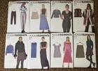 Uncut Nos 8 Vintage Vogue Elements Sewing Patterns All Sizes Women   s Best Skirt