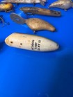 Lot Of 9 Vintage  3  Heddon  6  Unmarked Fishing Lures Mixed Lot