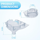 Baby Funnel Replacement Baby Brezza Formula Dispenser   Pro Advanced And Pro