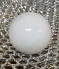 Old Christensen White Agate Marble As Is Read