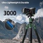 Carbon Fiber Tripod 60 Inch 360 Degree Ball Head Quick Release Plate Lightwei   