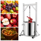 5 8gal Fruit Wine Press  Manual Stainless Steel Cider Press With Hydraulic Jack