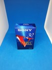 New Sony Vhs-c Video Tapes 30 Minute Premium Sealed Pack Tc-30vhgf 
