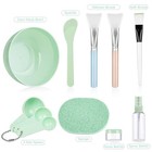 Face Mask Mixing Bowl Set  Anezus 11 Pcs Diy Facemask 11 Piece Set