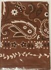 Big Ass Bandana Giant Extra Large Brown Bandana Scarf 42x42 In
