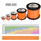 Hercules Orange Pe Braided Fishing Line 8 Strands 10lb-300lb No Memory
