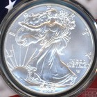 Lot Of  3  2022 S ilv er American Eagles 1 Oz Bullion Coins