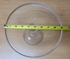 Antique Clear Glass Pedestal Cake Stand Plate Vintage Classic