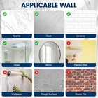 Yiaoz 3-in-1 Room Wall Mounted Bathroom shower Pump Dispenser And Organizer d   