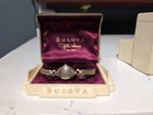 Vintage 1941 Bulova Fifth Avenue Ladies Watch Art Deco Box Sleeve  Non-running
