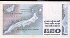 Ireland Banknote- 1983 - 10 Pounds- Vf- Front Marks  - Pick 73b