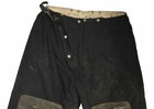 42x28 Globe Black Firefighter Turnout Pants W  Orange Reflective Tape P1479