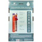  2-pack  Hydraflow Hybrid Dual Lid Straw chug Cap Triple Wall Insulated Tumbler