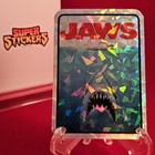 Vending Machine Prism Super Sticker Vintage 70s Horror Holographic Foil - Jaws