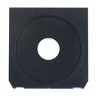 Compur  00 Lens Board 26 3mm For Linhof Technika Wista Ebony Chamonix 4x5 Camera