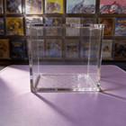 1pc Etb Magnetic Acrylic Display Case Uv Protective Clear Holder
