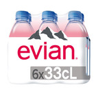 Evian Natural Spring Water  Bottled Natural Spring Water  Water Bottles  Natural