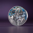 2026 Ghana Pilot Memento Mori 1 Oz Antique Finish Silver Coin